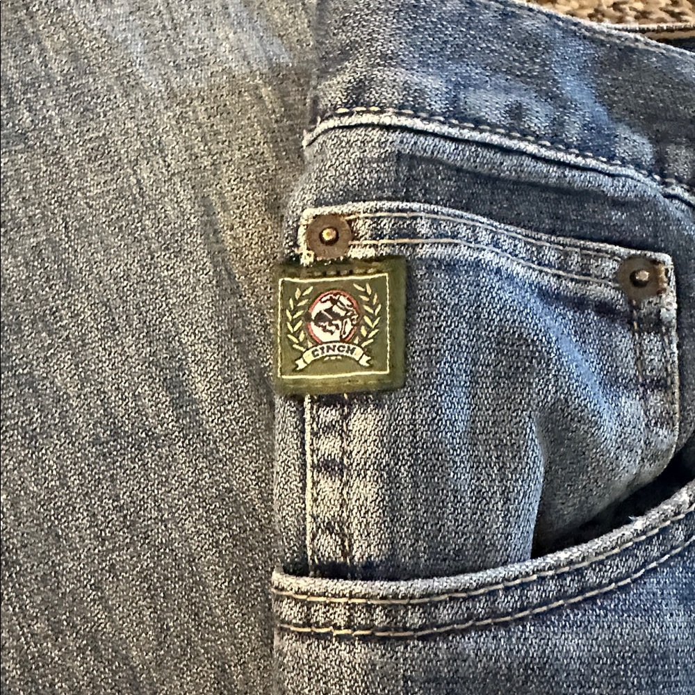 Men’s Green Label Cinch Jeans 34x40 - Picture 5 of 6